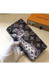 Louis Vuitton Monogram Canvas Brazza Wallet Encre M66933 VS03441