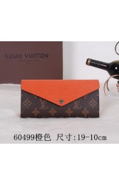 Louis Vuitton Monogram Canvas Marie-Lou Compact Wallet Menthe M60431 Orange VS07858