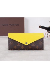 Louis Vuitton Monogram Canvas Marie-Lou Compact Wallet Menthe M60431 Yellow VS00709