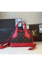 Louis Vuitton Monogram Canvas Nono Dora Bag M40611 Red VS01583