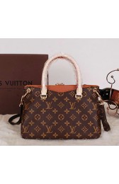 Louis Vuitton Monogram Canvas Pallas Tote Bag M41243 Wheat VS01791