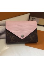 Louis Vuitton Monogram Canvas Wallet Pink M60494 VS03677