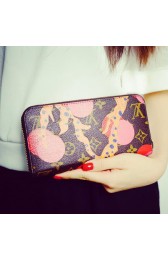 Louis Vuitton Monogram Canvas Zippy Illustre Wallet M60927 VS06183