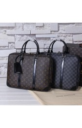 Louis Vuitton Monogram Damier Graphite Canvas Popte-Documents Voyage N41125 VS05439