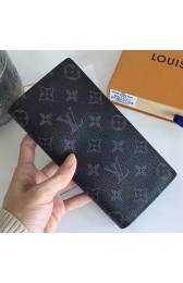 Louis Vuitton Monogram Eclipse Canvas Brazza Wallet M61697 VS03934