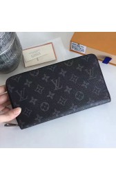 Louis Vuitton Monogram Eclipse Canvas Zippy Organiser M60002 VS06665