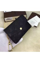 Louis Vuitton Monogram Empreinte Key Pouch Noir M60633 VS00239