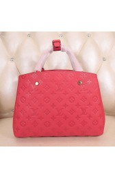 Louis Vuitton Monogram Empreinte Montaigne MM M41048 Poppy VS00742