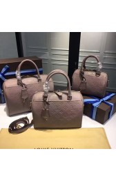 Louis Vuitton Monogram Empreinte Speedy Bandouliere Mastic M42400 VS01074