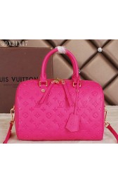 Louis Vuitton Monogram Empreinte Speedy Top Handle Bags M40762 Rose VS09110