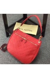 Louis Vuitton Monogram Empreinte Spontini Bag Red M42819 VS03181