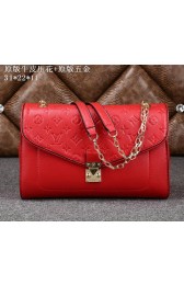 Louis Vuitton Monogram Empreinte ST GERMAIN MM Bag M48933 Red VS05955