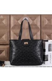 Louis Vuitton Monogram Empreinte Tote Bag M43111 Black VS00210