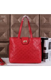 Louis Vuitton Monogram Empreinte Tote Bag M43111 Red VS09753