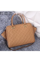 Louis Vuitton Monogram Empreinte Tote Bag M48960 Apricot VS03913