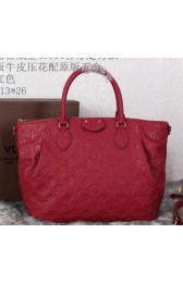 Louis Vuitton Monogram Empreinte Turenne MM Bag M48814 Peach VS07332