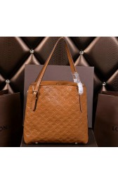 Louis Vuitton Monogram Empreinte Voltaire Tote Bag M98226 Apricot VS06669