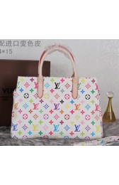 Louis Vuitton Monogram Multicolore Marly Tote Bag M41205 White VS08145
