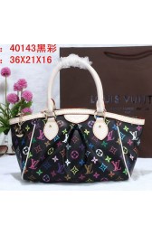 Louis Vuitton Monogram Multicolore Tivoli PM Tote Bag M40143 Black VS01617