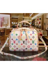 Louis Vuitton Monogram Multicolore Tote Bag M40123 White VS05556