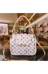 Louis Vuitton Monogram Multicolore Tote Bag M52230 White VS07162
