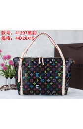 Louis Vuitton Monogram Multicolore Tuileries M41207 Black VS09729