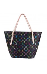 Louis Vuitton Monogram Multicolore Voltaire M41208 Black VS08721