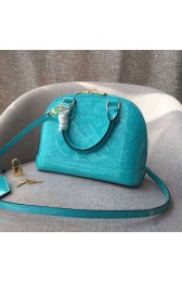 Louis Vuitton Monogram Vernis Alma BB Green M50415 VS01687