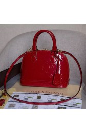 Louis Vuitton Monogram Vernis Alma BB Red M50415 VS07910