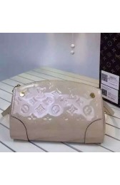 Louis Vuitton Monogram Vernis Santa Monica Clutch Beige M50410 VS07709