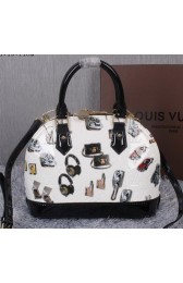 Louis Vuitton Monogram Vernis Stickers Alma BB M66000 VS02977