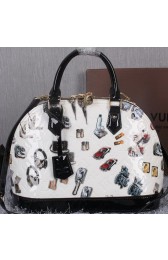 Louis Vuitton Monogram Vernis Stickers Alma PM M66000 VS00943