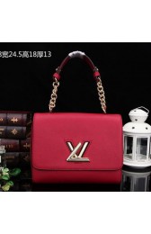 Louis Vuitton Original Leather Twist Bag M48618 Red VS04944