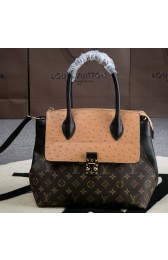 Louis Vuitton Precious Leather Majestueux Bag M42963 Black VS00383