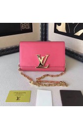 Louis Vuitton Smooth Calfskin Chain Louise GM Rose M94335 VS01029