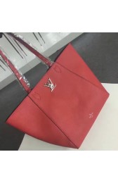 Louis Vuitton Soft Calfskin Lockme Cabas M42291 Red VS00978