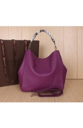 Louis Vuitton Suede Leather Bagatelle M91671 Purple VS03646