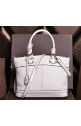 Louis Vuitton Suhali Leather LOCKIT PM M43220 White VS08671