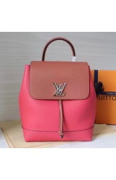 Louis Vuitton Supple Leather Lockme Backpack Blossom M42281 VS04073