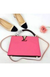 Louis Vuitton Taurillon Leather Capucines BB M42574 Rose VS02967