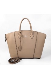 Louis Vuitton Veau Cachemire LOCKIT MM M94595 Khaki VS07334