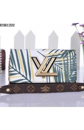 Luxury Fake Louis Vuitton Monogram Canvas TWIST CHAIN WALLET M61604 VS05559