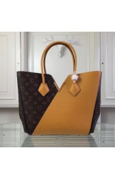 Luxury Louis Vuitton Monogram Canvas KIMONO Tote Bag M40460 Yellow VS00775