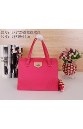 Prada Grainy Leather Top Handle Bag BN2725 Rose VS07948