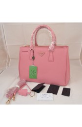 Prada Mingdu 2274 Saffiano Leather Handbag in Pink VS00964