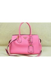 Prada Original Grainy Calf Leather Tote Bag BN2769 Pink VS09170