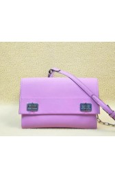 Prada Original Leather Shoulder Bag BT0995 Lavender VS09160