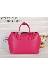 Prada Original Leather Tote Bag BR5071 Peach VS02664
