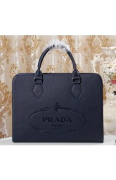 Prada Saffiano Calfskin Leather Briefcase PR51291 VS01547