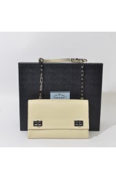 Replica 2014 Newest Prada Medium Lux Flap Crossbody Bag BT0995 in Apricot Original Calfskin Leather XZ VS07421